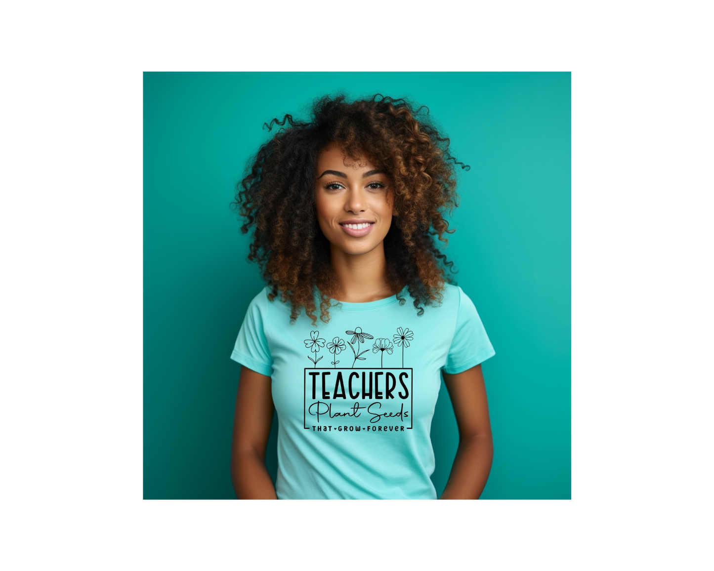 Short SleeveTeacher inspire Womans T-shirt