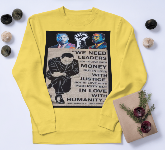 We need Leaders T-shirt/Sweatshirts