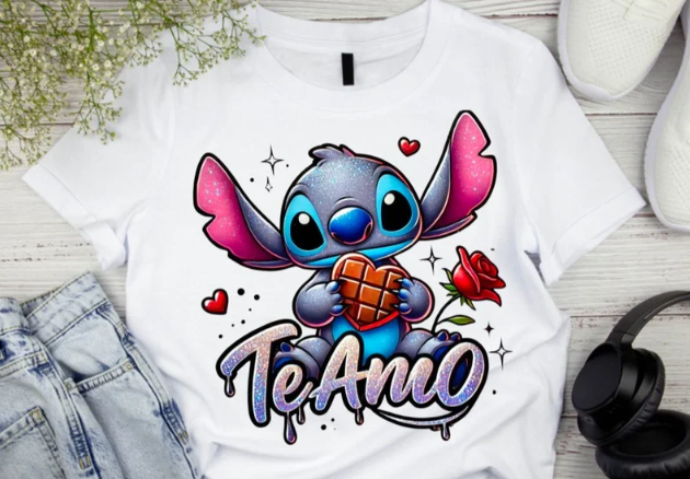 Te Amo Tune short sleeve Valentine Tshirt