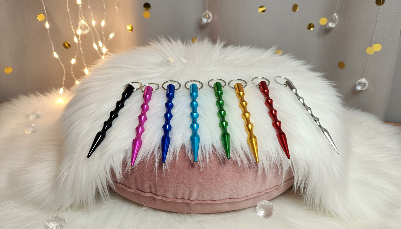 Metal Self-Defense Keychain – Stylish Safety Tool (Multi-Color Options)