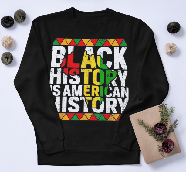 Black History is American History Long-sleeve Tshirt