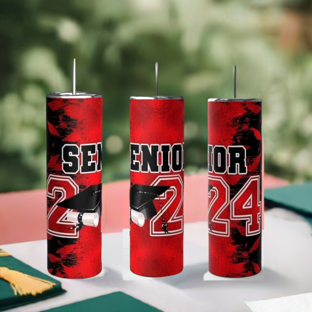 Senior 2024 graduation tumbler