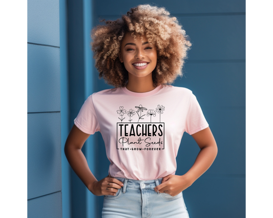 Short SleeveTeacher inspire Womans T-shirt
