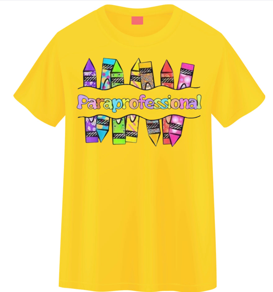 Paraprofessional Color Tee