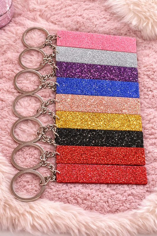 Glitter Card Grabber Keychain – Sparkly ATM Card Puller Tool (Multiple Colors)