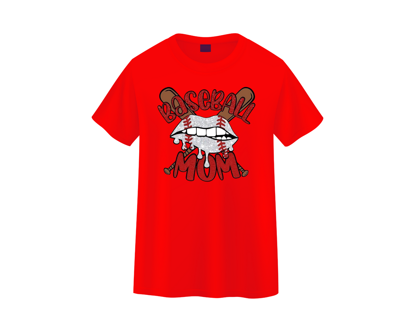 Stylish Baseball Mom Tshirt