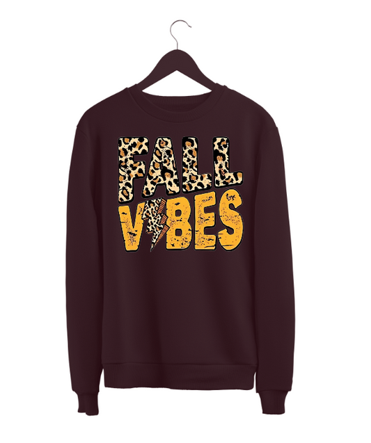 Fall Vibes Cheetah Sweatshirt