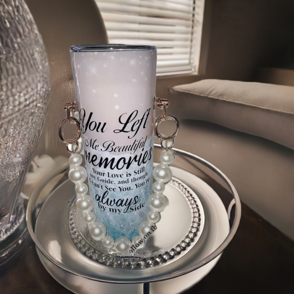 Beautiful memories personalized tumbler