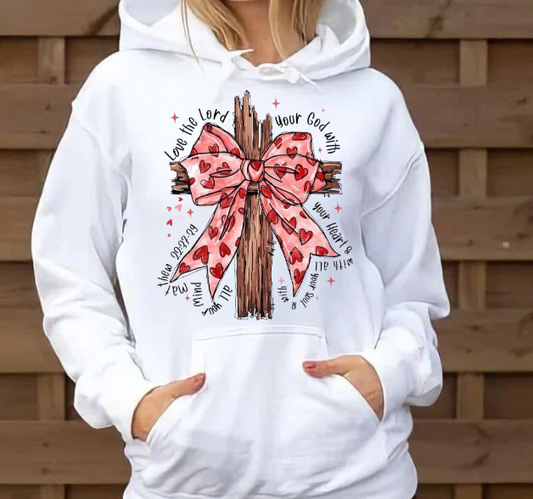 Love with all your heart hoodie